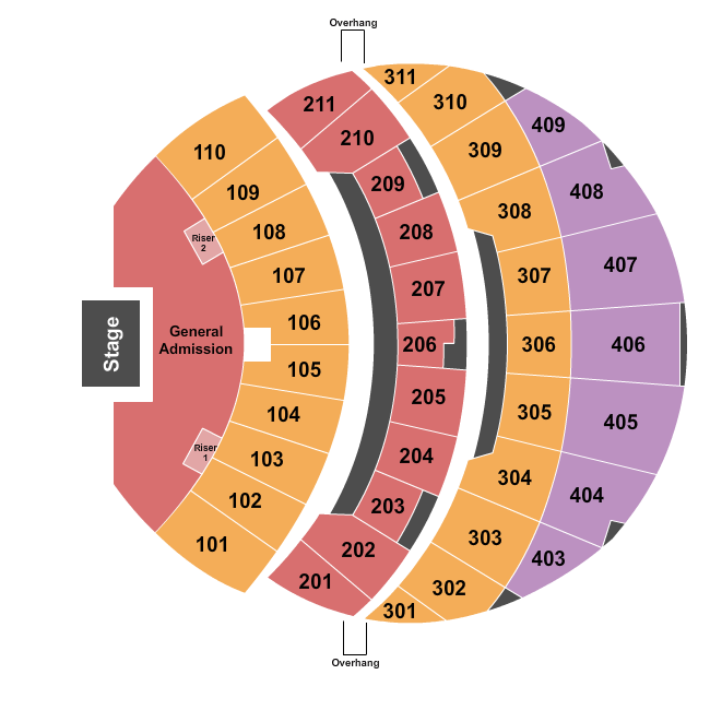 The Sphere No Doubt Seating Chart